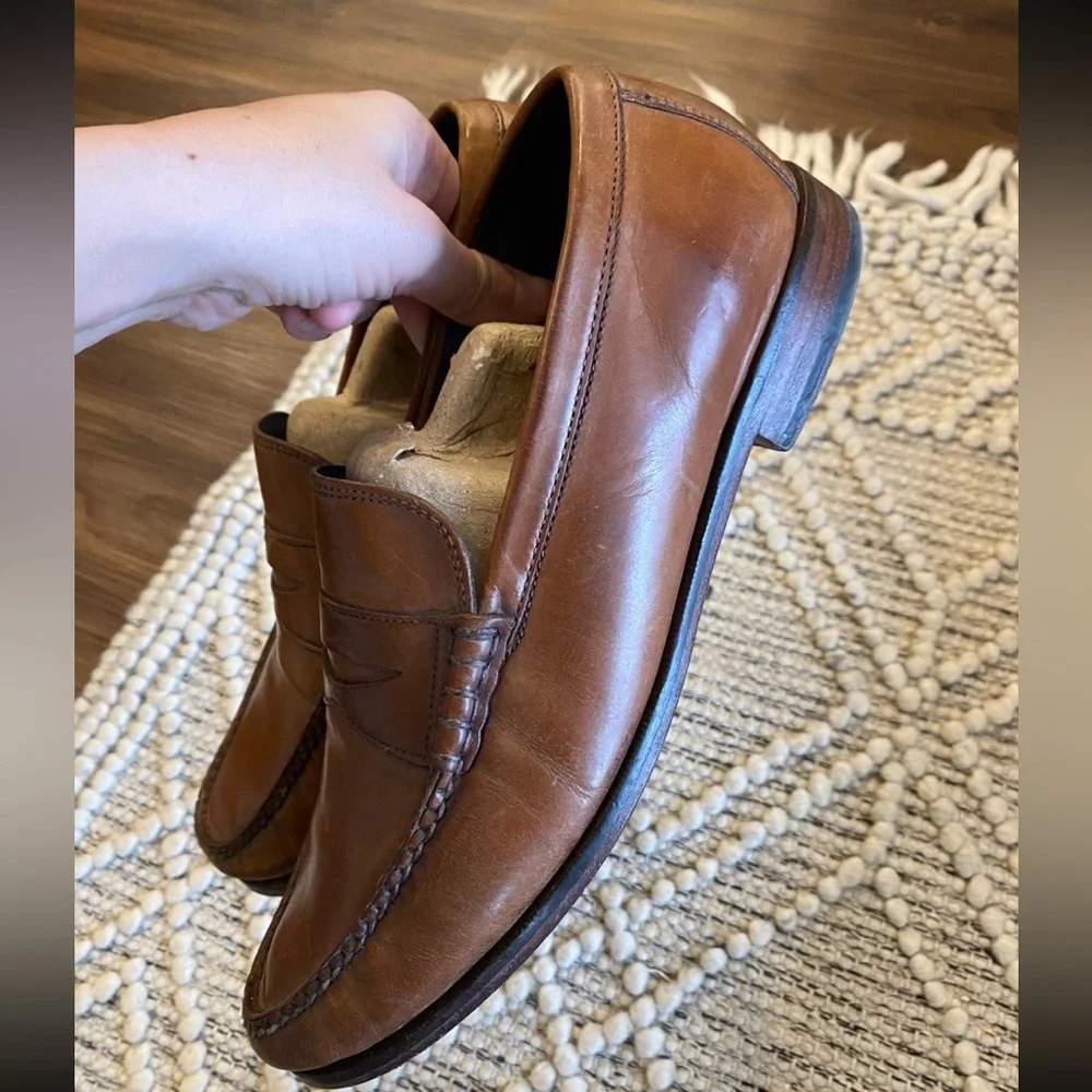 Cole Haan Men’s Leather Dress Slip On Shoes‎ Size 9